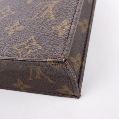 Louis Vuitton Monogram Petit Sac Plat 2Way Handbag M69442