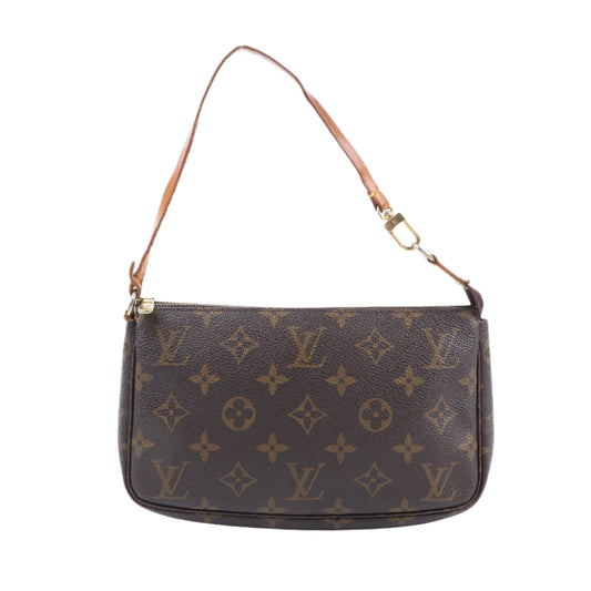 Louis Vuitton Monogram Canvas Pochette Accessoire Handbag M51980