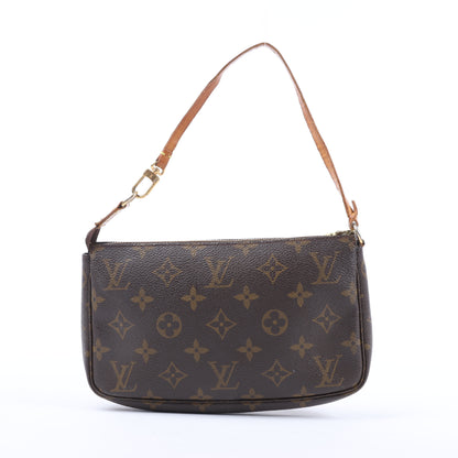 Louis Vuitton Monogram Canvas Pochette Accessoires Handbag M51980