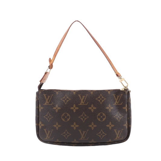 Louis Vuitton Monogram Canvas Pochette Accessoires Handbag M51980