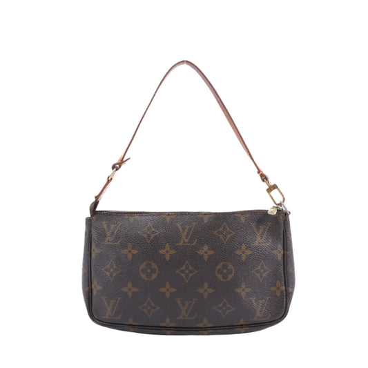 Louis Vuitton Monogram Canvas Pochette Accessoires Handbag M51980
