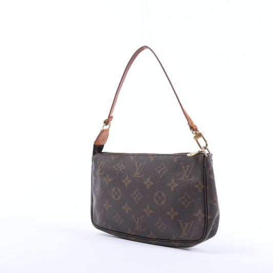 Louis Vuitton Monogram Canvas Pochette Accessoires Handbag M51980