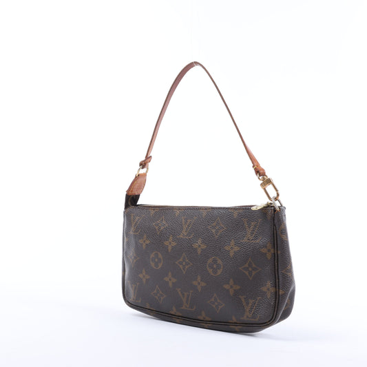 Louis Vuitton Monogram Canvas Pochette Accessoire Handbag M51980