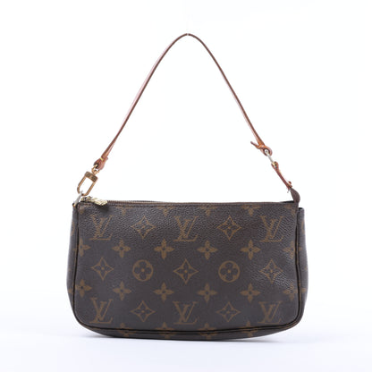 Louis Vuitton Monogram Canvas Pochette Accessoires Handbag M51980