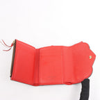 Cartera Louis Vuitton Monogram Victorine Lovely Bird en rojo M67244
