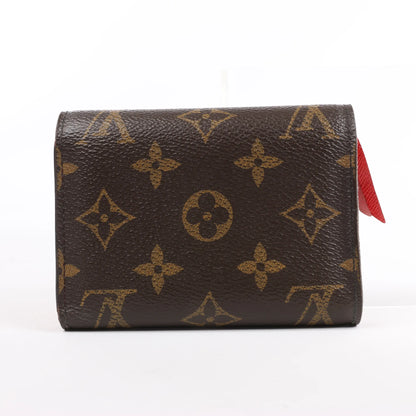 Louis Vuitton Monogram Portefeuille Victorine Lovely Bird in Red M67244