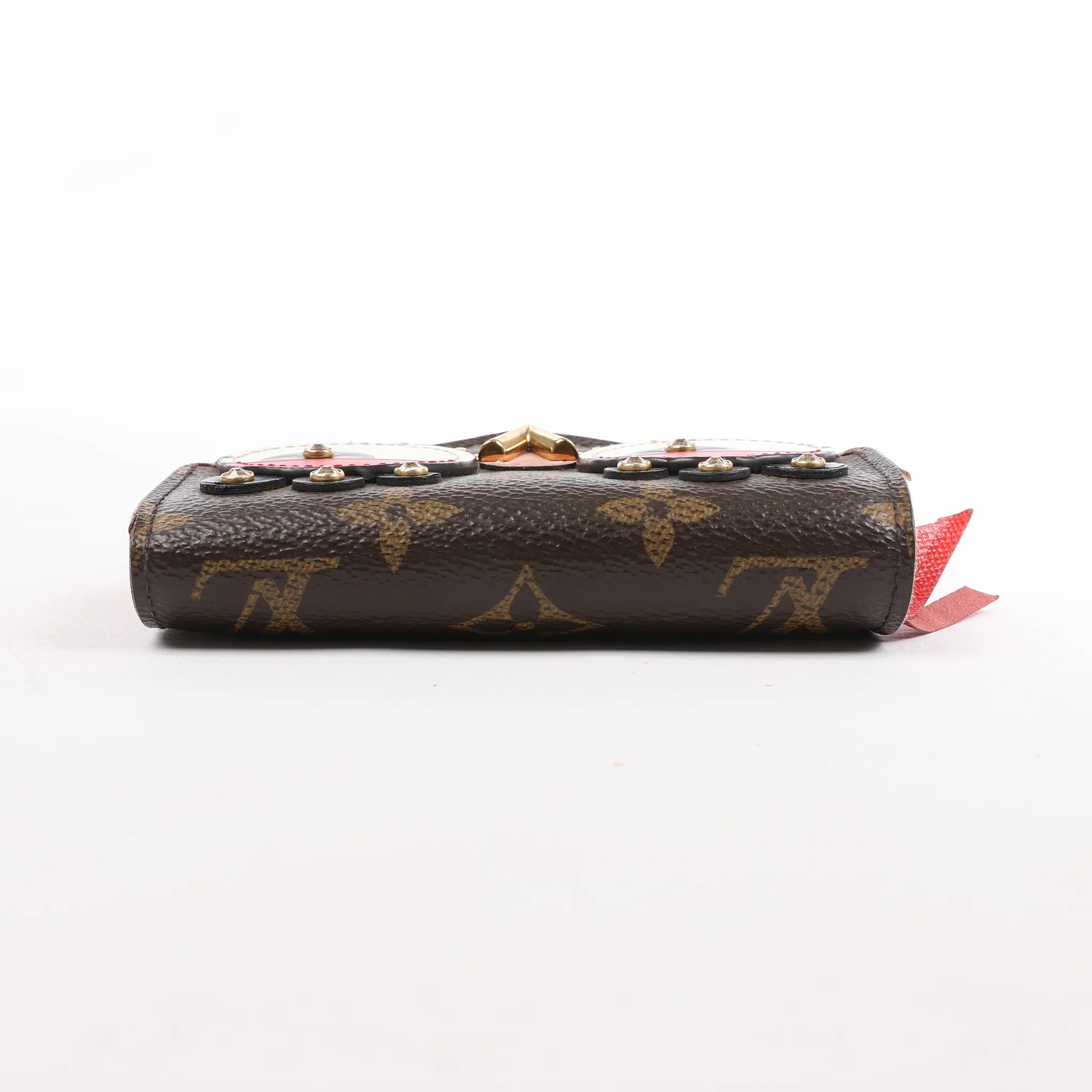 Cartera Louis Vuitton Monogram Victorine Lovely Bird en rojo M67244