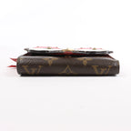 Cartera Louis Vuitton Monogram Victorine Lovely Bird en rojo M67244