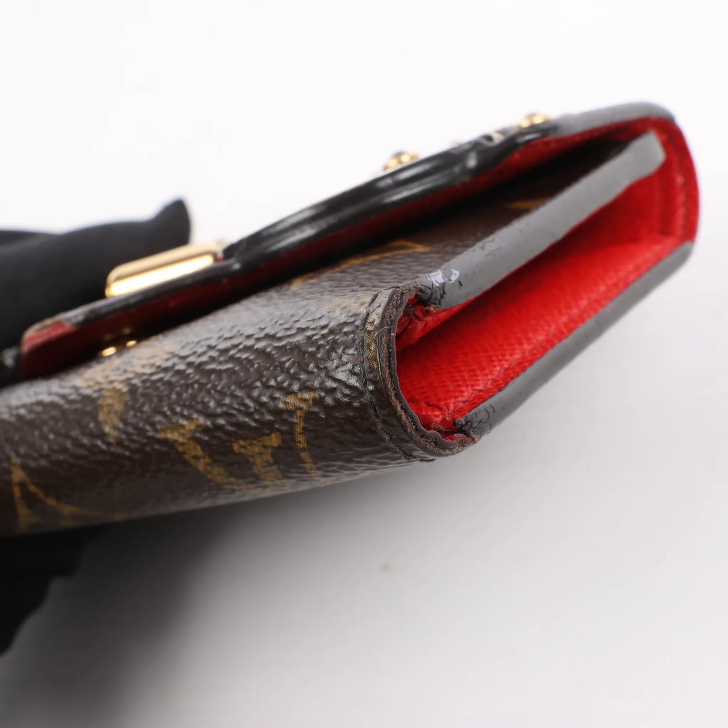 Louis Vuitton Monogram Portefeuille Victorine Lovely Bird in Red M67244