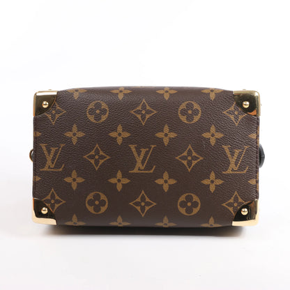 Louis Vuitton Monogram Reverse Speedy Trunk 20 Handbag M13146