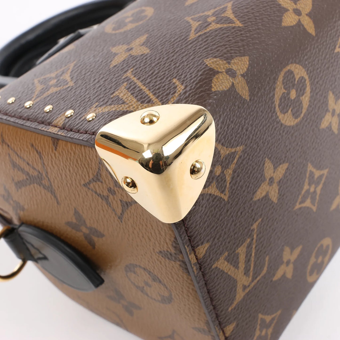 Louis Vuitton Monogram Reverse Speedy Trunk 20 Handbag M13146