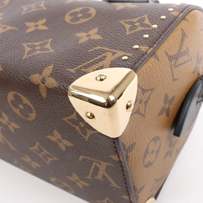 Louis Vuitton Monogram Reverse Speedy Trunk 20 Handbag M13146