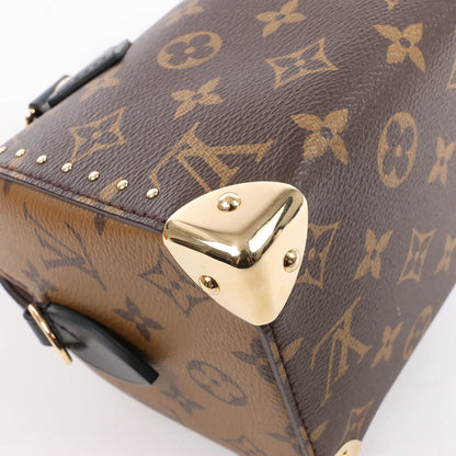 Louis Vuitton Monogram Reverse Speedy Trunk 20 Handbag M13146