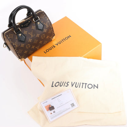 Louis Vuitton Monogram Reverse Speedy Trunk 20 Handbag M13146