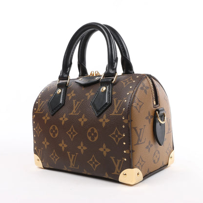 Louis Vuitton Monogram Reverse Speedy Trunk 20 Handbag M13146