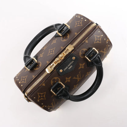 Louis Vuitton Monogram Reverse Speedy Trunk 20 Handbag M13146