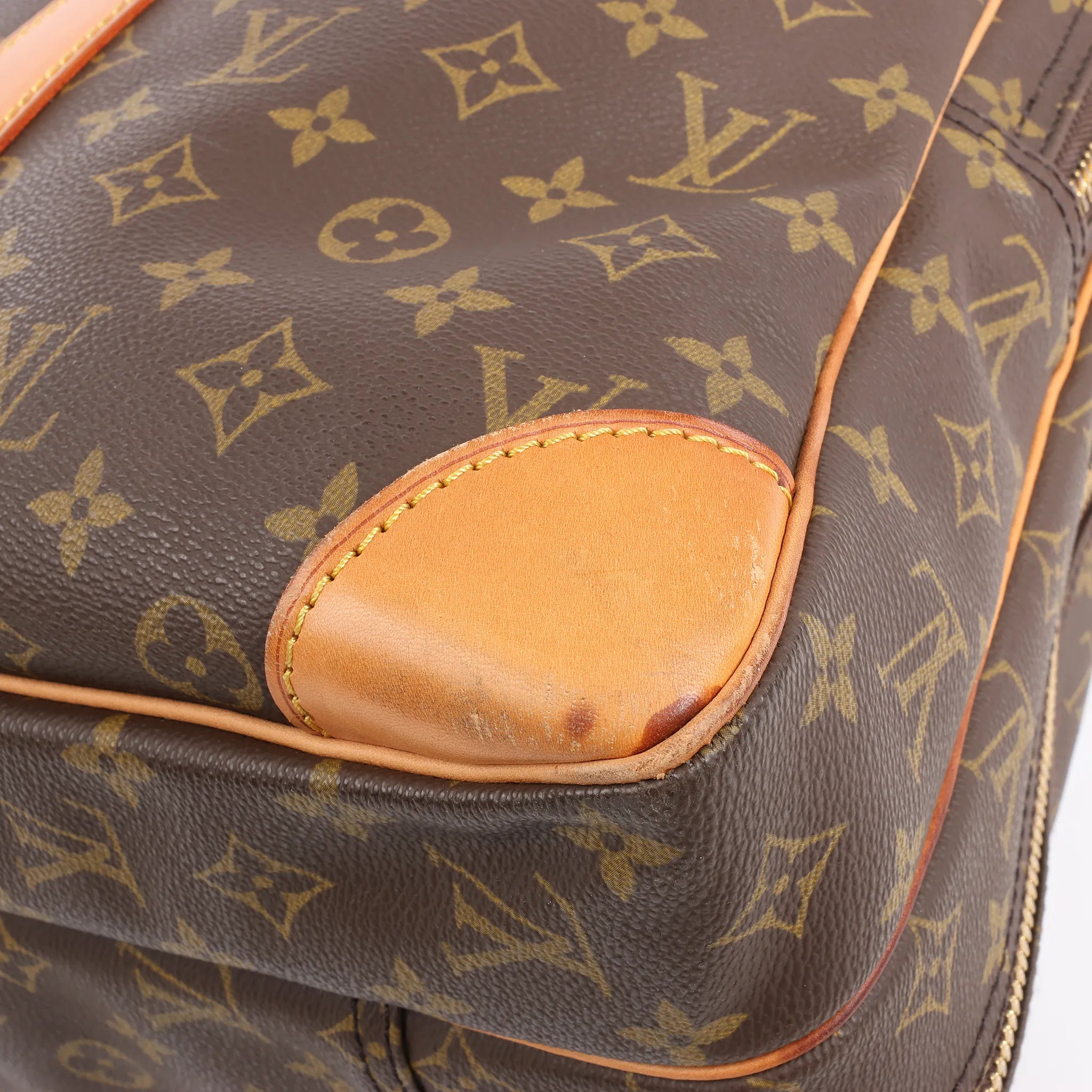 Louis Vuitton Monogram Canvas Sac 48 Heueres Travel Bag M41382