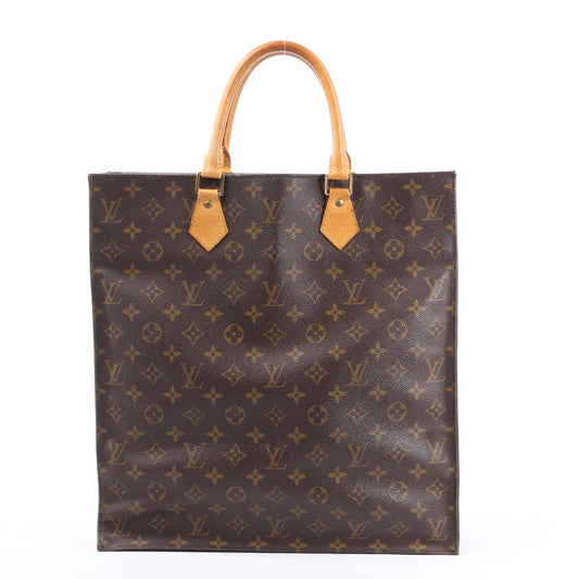 Sac à main Louis Vuitton Monogram Sac Plat GM M51140