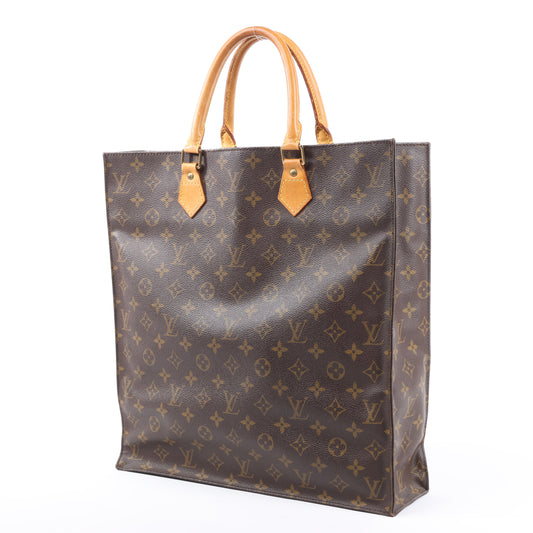 Sac à main Louis Vuitton Monogram Sac Plat GM M51140