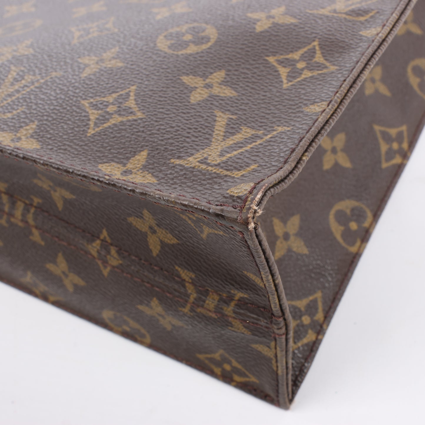Louis Vuitton Monogram Sac Plat GM Handbag M51140
