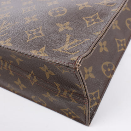 Louis Vuitton Monogram Sac Plat GM Handbag M51140