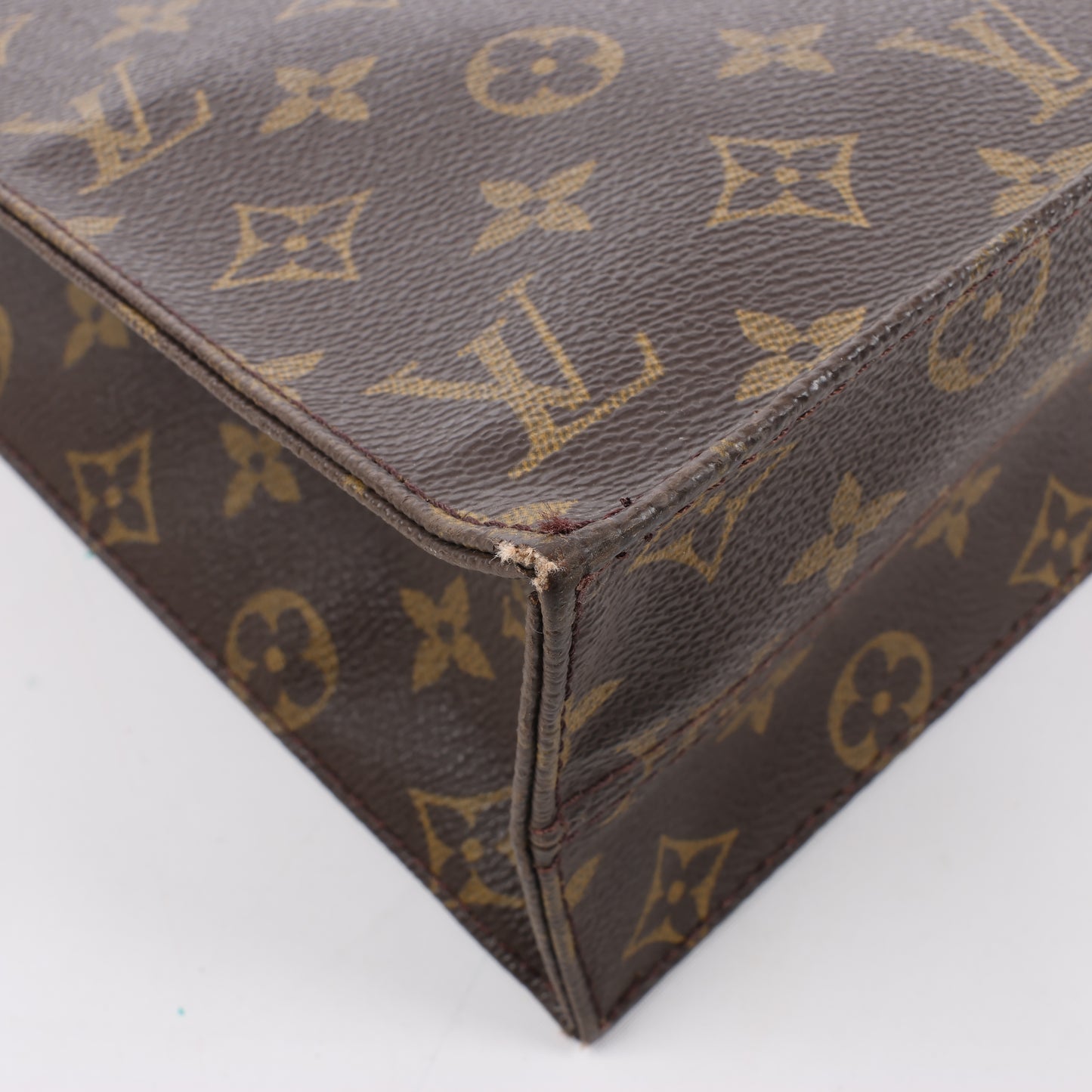 Louis Vuitton Monogram Sac Plat GM Handbag M51140