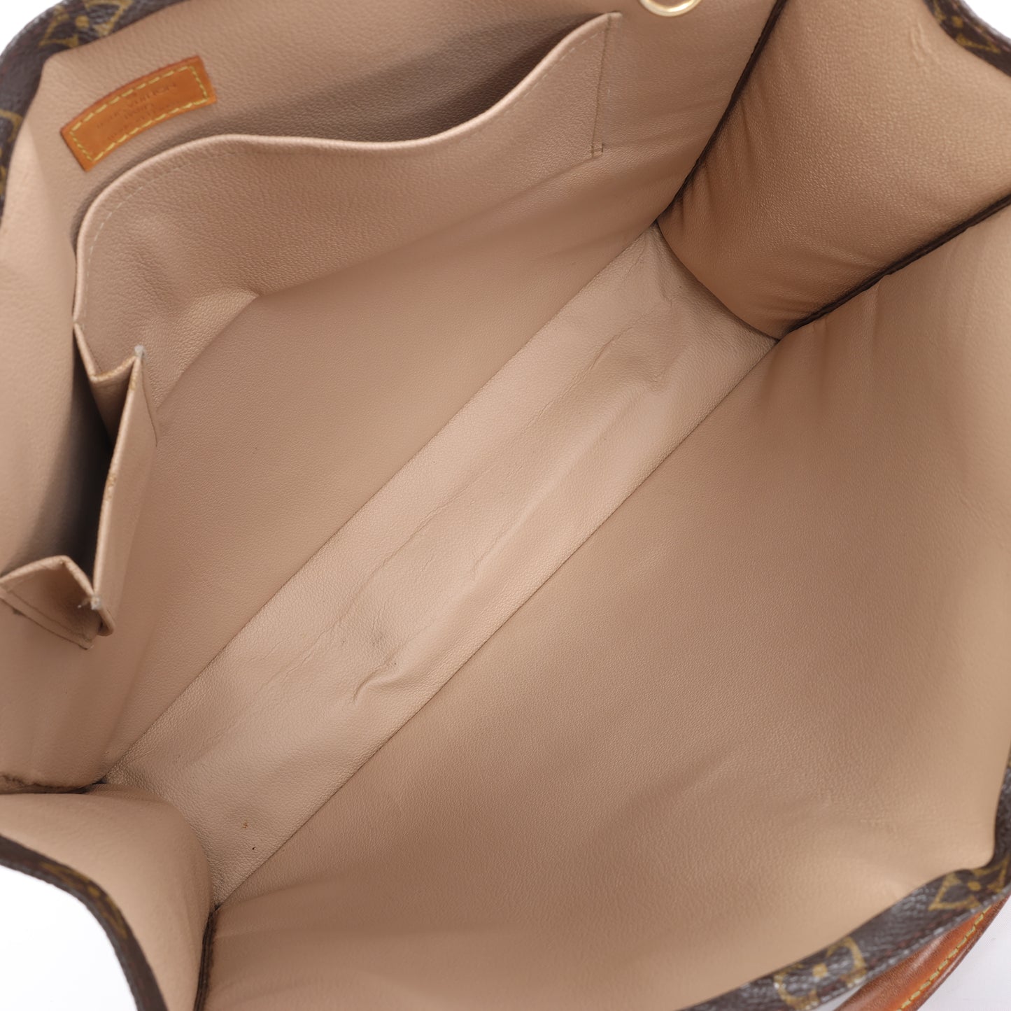 Louis Vuitton Monogram Sac Plat GM Handbag M51140