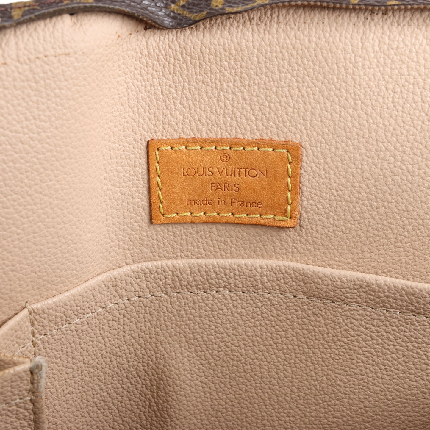 Louis Vuitton Monogram Sac Plat GM Handbag M51140