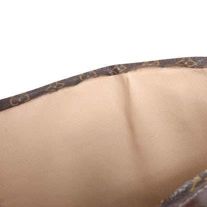 Louis Vuitton Monogram Sac Plat GM Handbag M51140