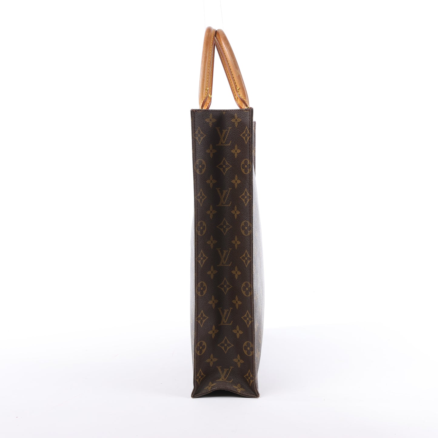 Louis Vuitton Monogram Sac Plat GM Handbag M51140