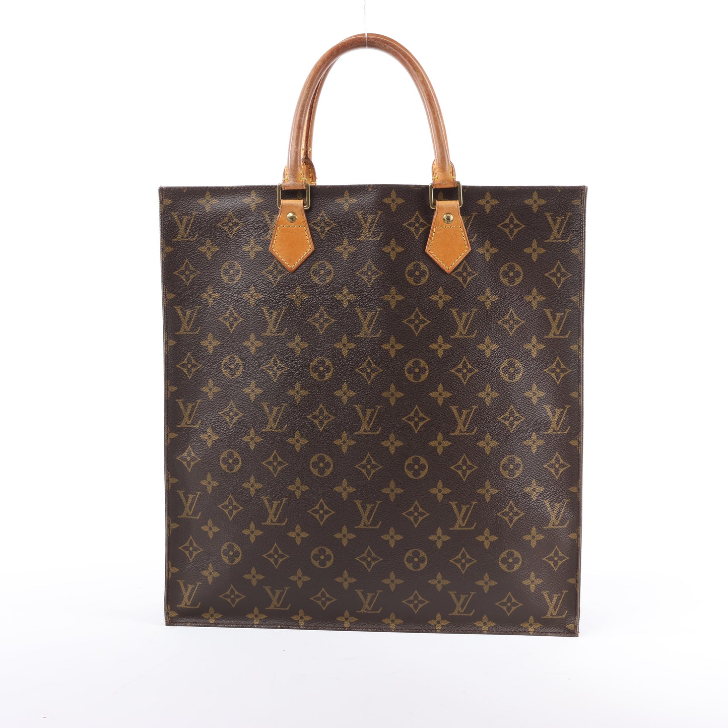 Louis Vuitton Monogram Sac Plat GM Handbag M51140