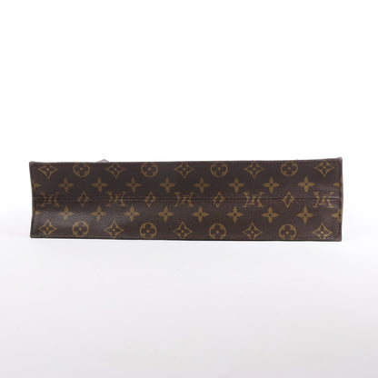 Louis Vuitton Monogram Sac Plat GM Handbag M51140