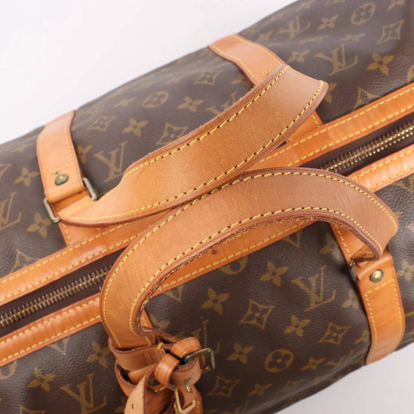 Louis Vuitton Monogram Canvas Sac Souple 45 Travel Bag M41624