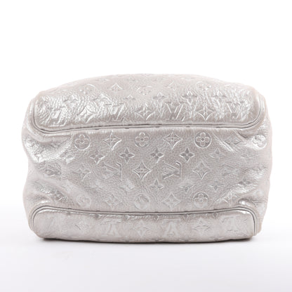 Louis Vuitton Comete Limited Edition Monogram Shoulder Bag in Shimmer Silver