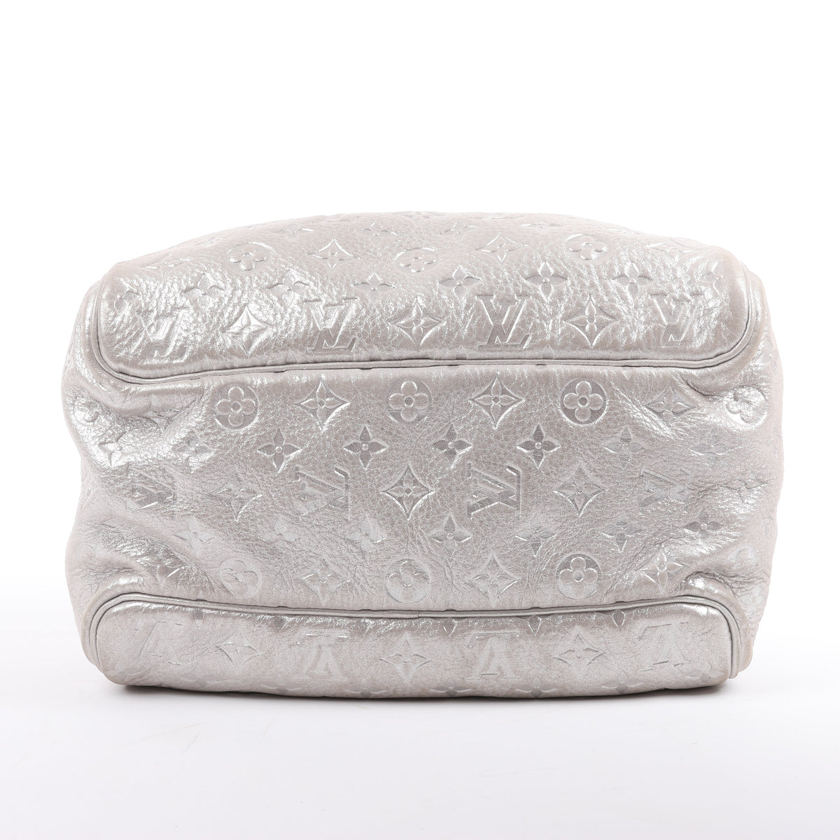 Louis Vuitton Comete Limited Edition Monogram Shoulder Bag in Shimmer Silver