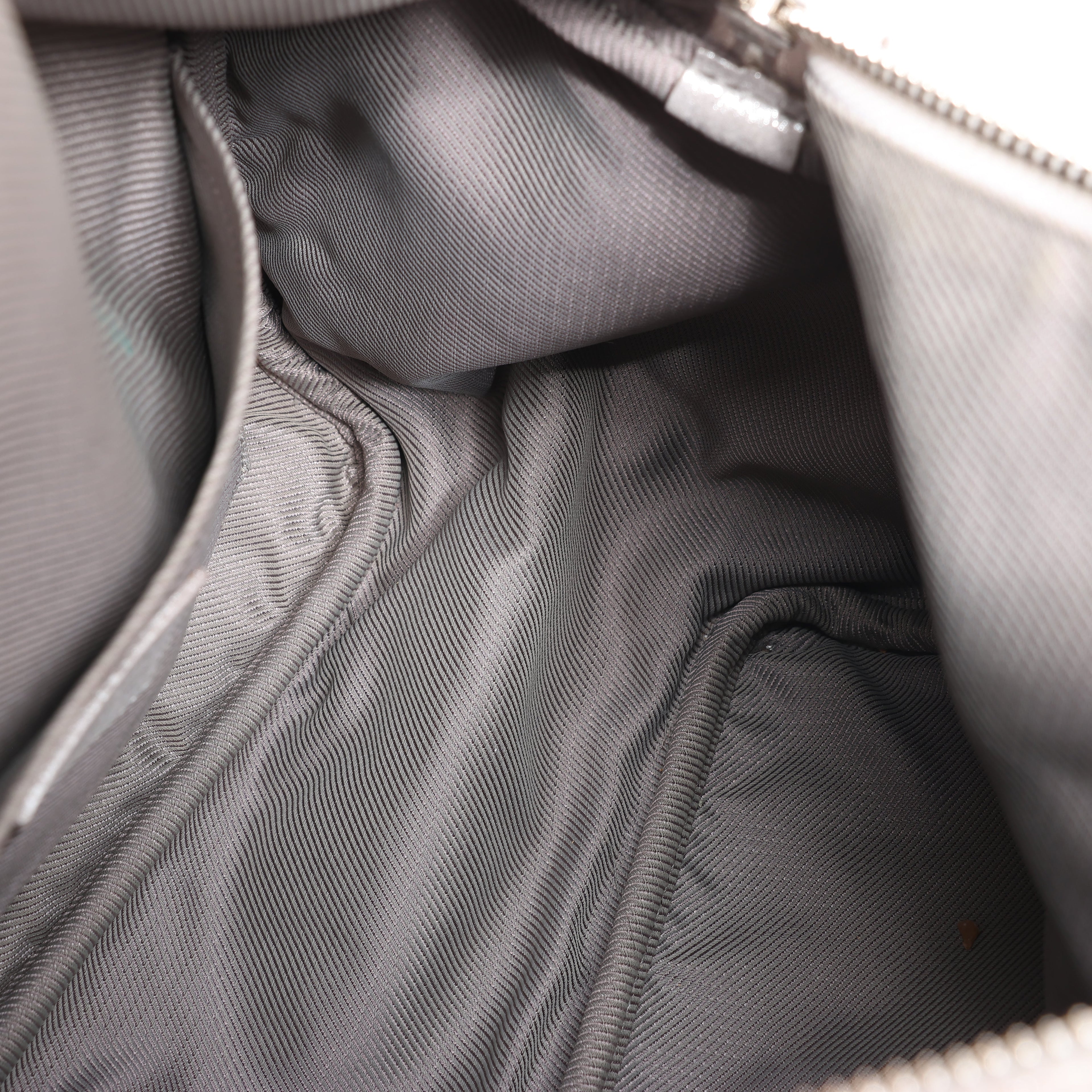 Louis Vuitton Comete Limited Edition Monogram Shoulder Bag in Shimmer Silver
