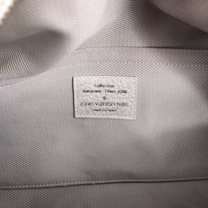 Louis Vuitton Comete Limited Edition Monogram Shoulder Bag in Shimmer Silver