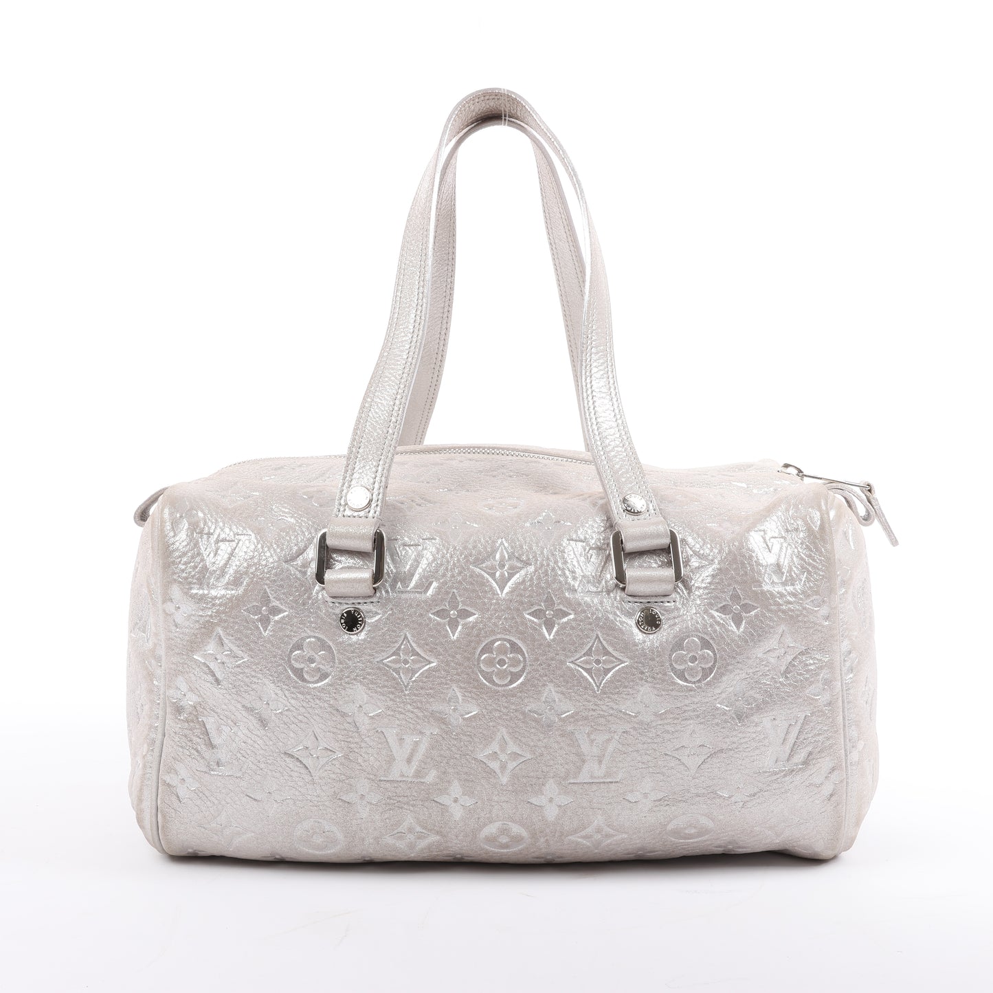 Louis Vuitton Comete Limited Edition Monogram Shoulder Bag in Shimmer Silver