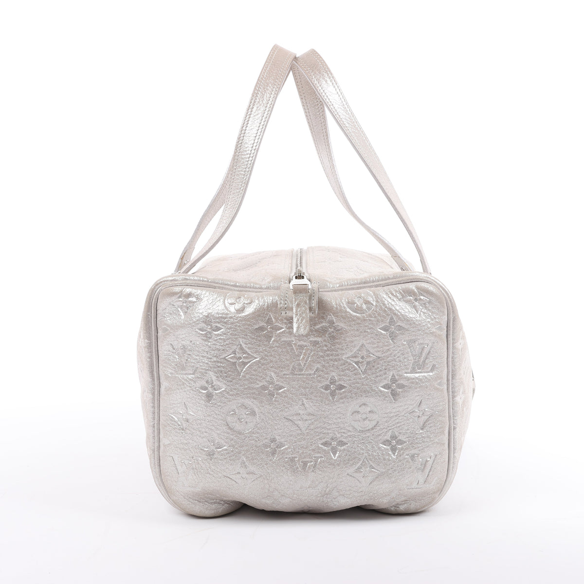 Louis Vuitton Comete Limited Edition Monogram Shoulder Bag in Shimmer Silver