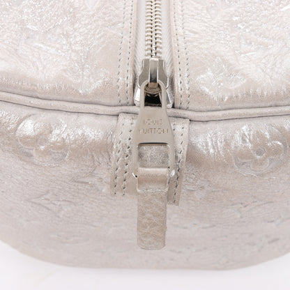Louis Vuitton Comete Limited Edition Monogram Shoulder Bag in Shimmer Silver