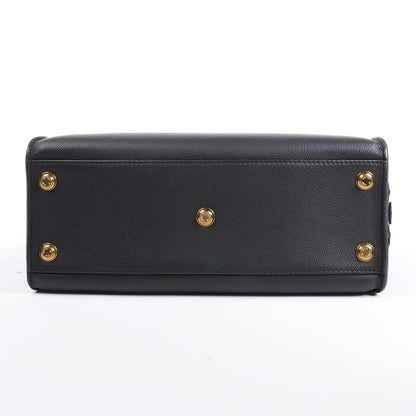 Louis Vuitton Monogram Tuffetage On My Side Handbag in Black M53826
