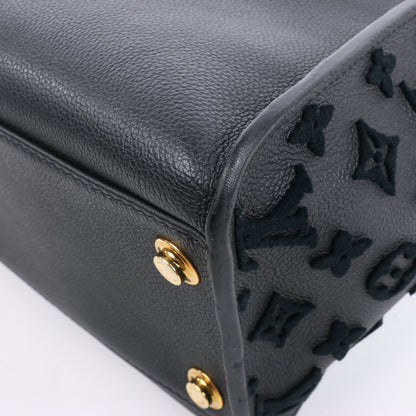 Louis Vuitton Monogram Tuffetage On My Side Handbag in Black M53826