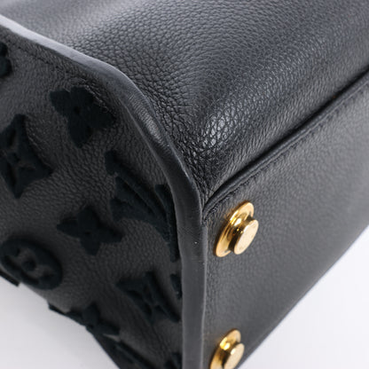 Louis Vuitton Monogram Tuffetage On My Side Handbag in Black M53826