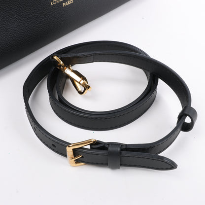 Louis Vuitton Monogram Tuffetage On My Side Handbag in Black M53826