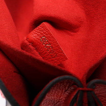 Louis Vuitton Monogram Vaugirard PM in Brown x Red M44548