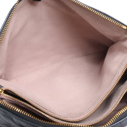 Louis Vuitton Monogram Embossed Coussin PM 2Way Shoulder Bag in Black M57790