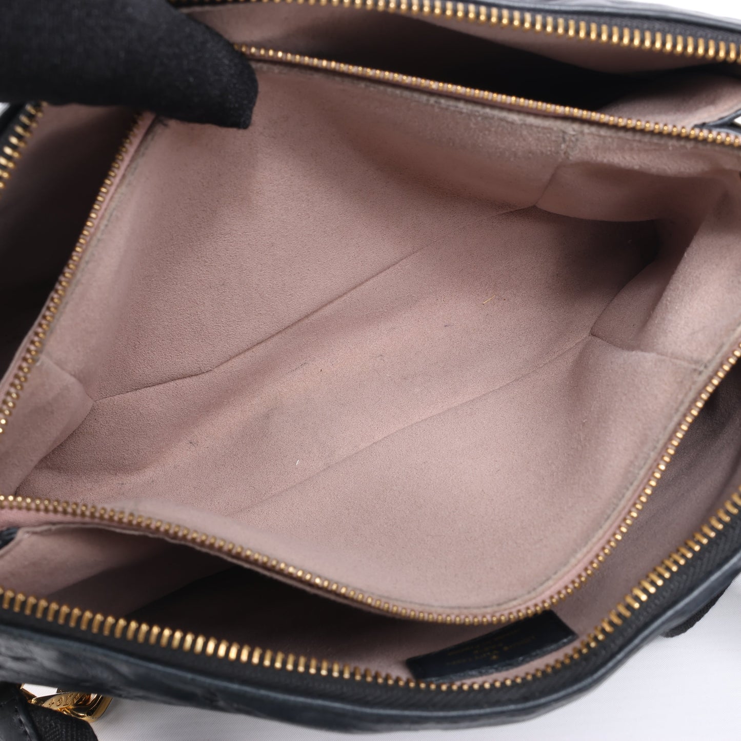 Louis Vuitton Monogram Embossed Coussin PM 2Way Shoulder Bag in Black M57790