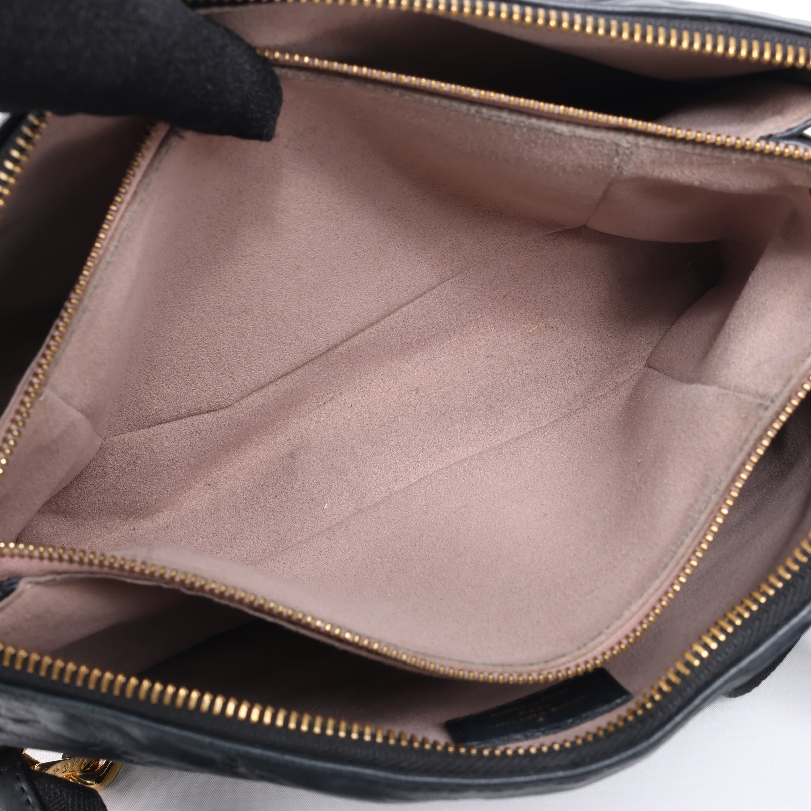 Louis Vuitton Monogram Embossed Coussin PM 2Way Shoulder Bag in Black M57790