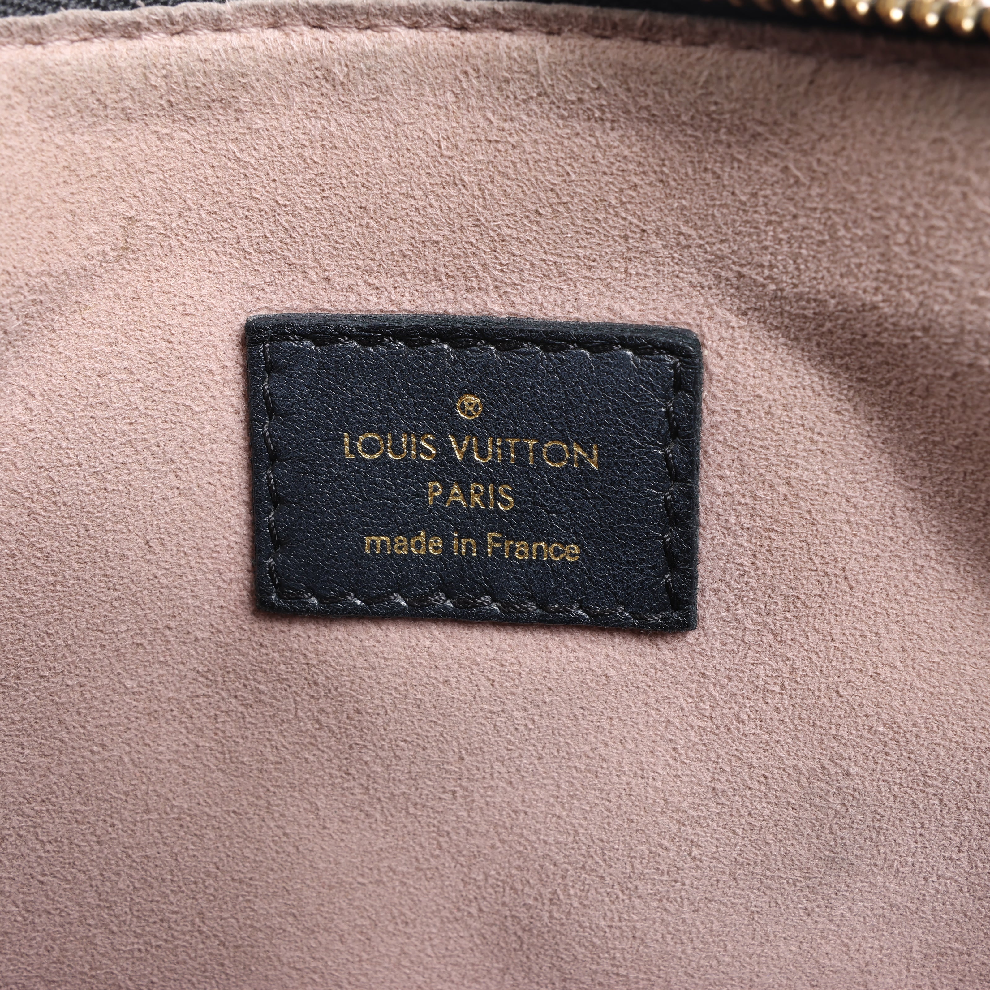 Louis Vuitton Monogram Embossed Coussin PM 2Way Shoulder Bag in Black M57790