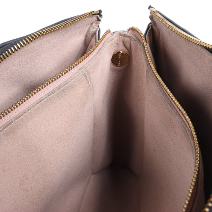 Louis Vuitton Monogram Embossed Coussin PM 2Way Shoulder Bag in Black M57790